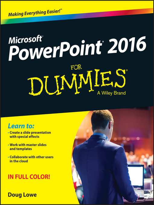 Title details for PowerPoint 2016 For Dummies by Doug Lowe - Available